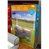 Image 1 : MAC SPORTS FOLDING WAGON WITH BRAKES GREY & WHITE