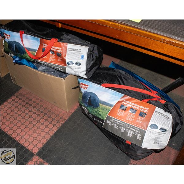 LOT OF 2 STORE RETURN 8 PERSON TENTS