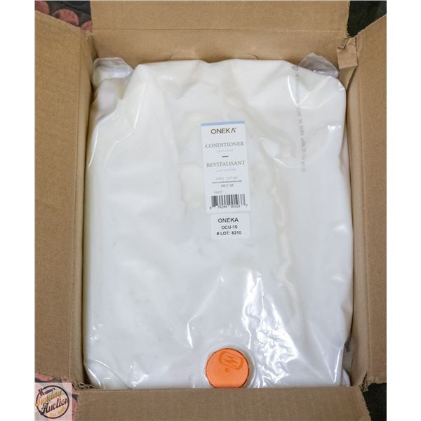 ONEKA CONDITIONER 2.57 GALLON. UNSCENTED