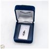 Image 1 : ESTATE YELLOW GOLD PENDANT HEMATITE GEMSTONE INLAY
