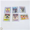Image 1 : 6 VINTAGE HOCKEY CARDS