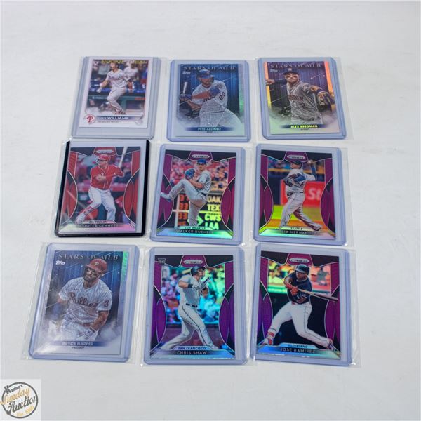 9 ASSORTED HOCKEY CARDS