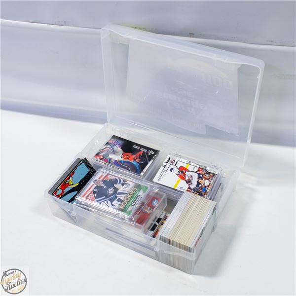 BOX LOT OF LOOSE ASSORTED HOCKEY CARDS