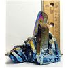 Image 1 : 7)  110.5 GRAM RAINBOW COLOUR TREATED