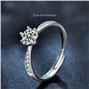 Image 1 : GRA CERTIFIED ROUND BRILLIANT MOISSANITE