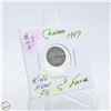 Image 1 : #4967-1903 5 CENT CANADIAN COIN 92.5 % SILVER