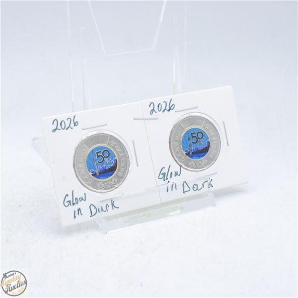 #4961-“GLOW IN THE DARK” UNCIRCULATED 2 X 2026