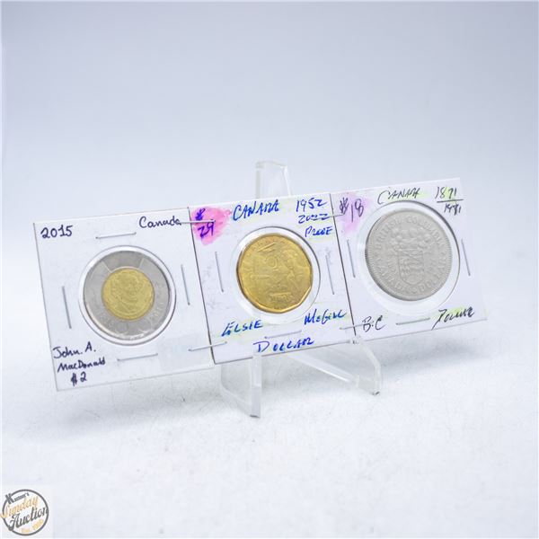 #5005-1852-2022 ELSIE MACGILL CANADIAN LOONIE/