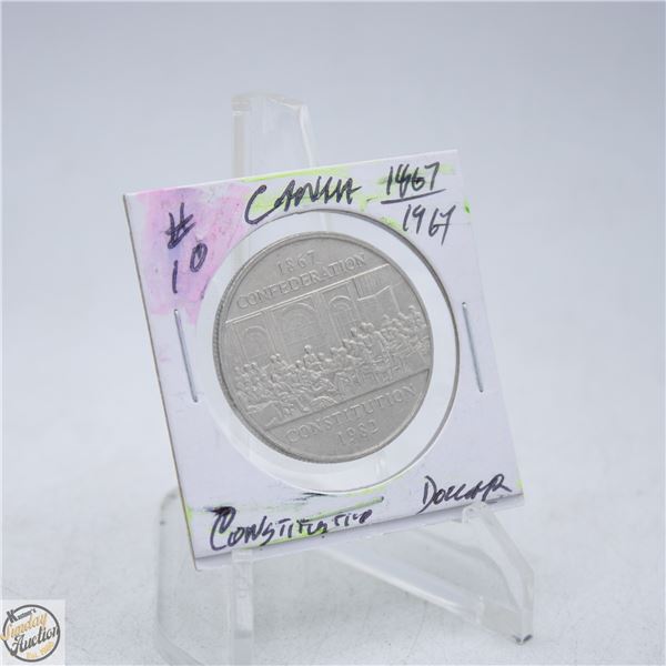#5003-1867-1967 CONSTITUTION DOLLAR