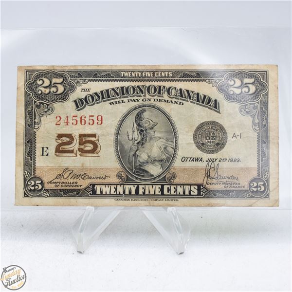 #4995-TWENTY FIVE CENTS SHINPLASTER