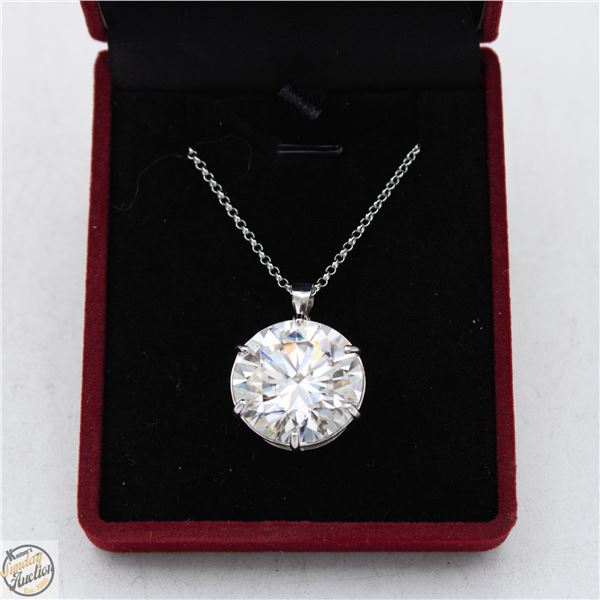 #4922 -CUSTOM HAND SET 20.00 CT GRA CERTIFIED