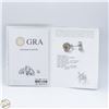 Image 2 : #4925-1.00 CT GRA CERTIFIED ROUND BRILLIANT CUT