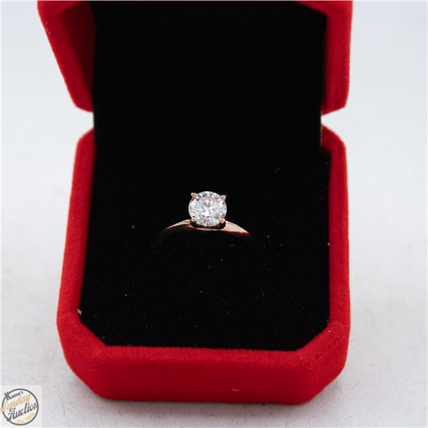 #4930B-0.80 CT ROUND BRILLIANT CUT MOISSANITE