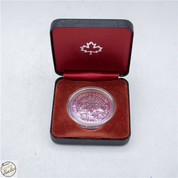 #5011-1980 SILVER 99.99 PROOF CANADA DOLLAR
