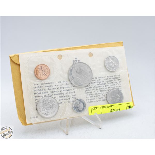 #4939-1968 CANADA PROOF LIKE SET OF 6 COINS