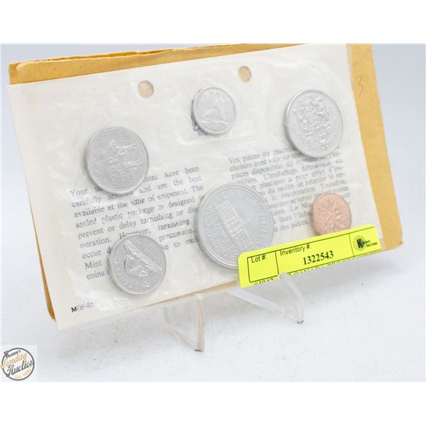 #4942-1973 CANADA PROOF LIKE SET OF 6 COINS