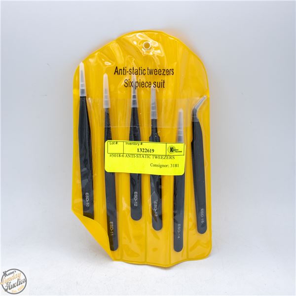 #5018-6 ANTI-STATIC TWEEZERS