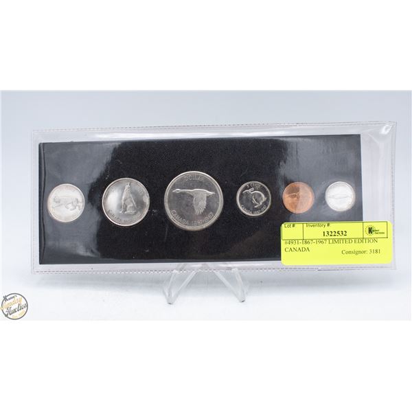 #4931-1867-1967 LIMITED EDITION CANADA
