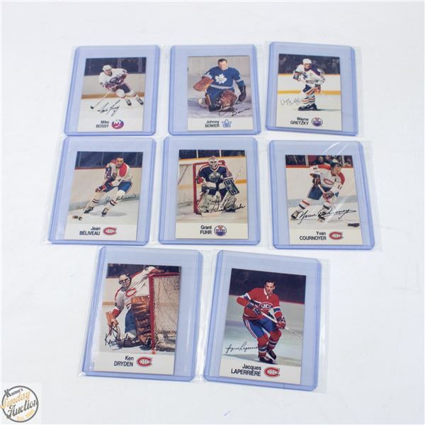 8 ESSO NHL ALL STAR COLLECTION CHECKLISTS