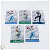 Image 1 : 5 CLEAR VISION FOOTBALL CARDS