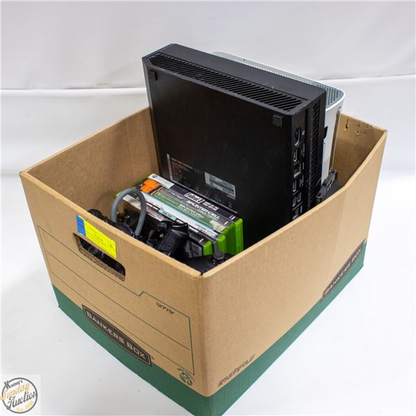 LOT OF UNTESTED XBOX CONCOLES/GAMES