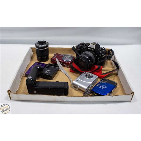 LOT OF CAMERAS