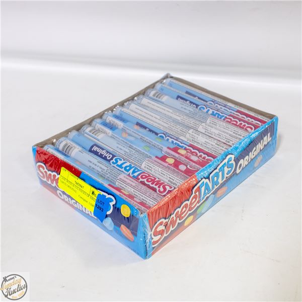 CASE WITH 36 51G PACKS OF SWEET TARTS ORIGINAL