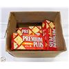 Image 1 : BOX WITH 6 BOXES OF PREMIUM PLUS CRACKERS
