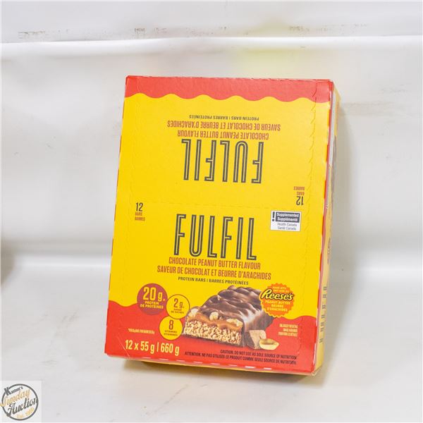 CASE WITH 12 55G BARS OF CHOCOLATE PEANUT BUTTER