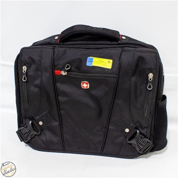 SWISS GEAR RFID LAPTOP BRIEFCASE C/W SHOULDER