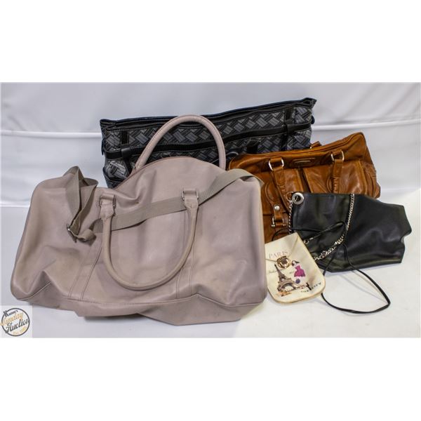 LOT OF BAGS