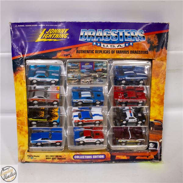 DRAGSTERS DIE CAST UNOPENED JOHNNY LIGHTENING