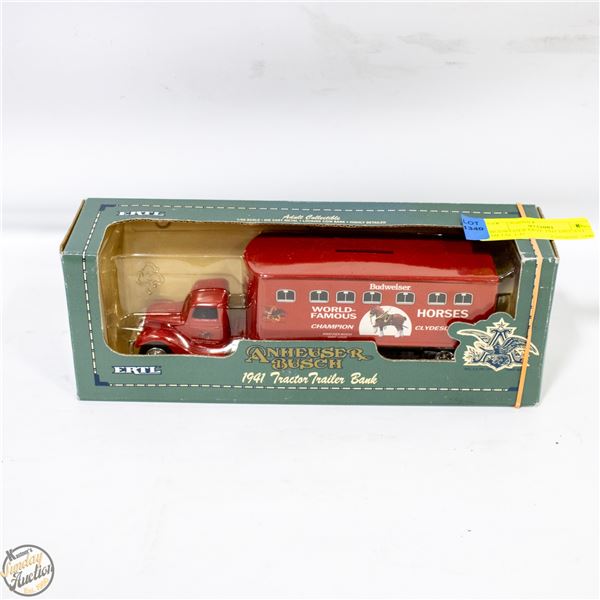 BUDWEISER ERTL 1941 DIECAST METAL 1/43