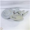 Image 1 : 3 U.S.S. ENTERPRISE AIRCRAFT (15” LONG X