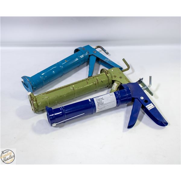 3 CAULKING GUNS
