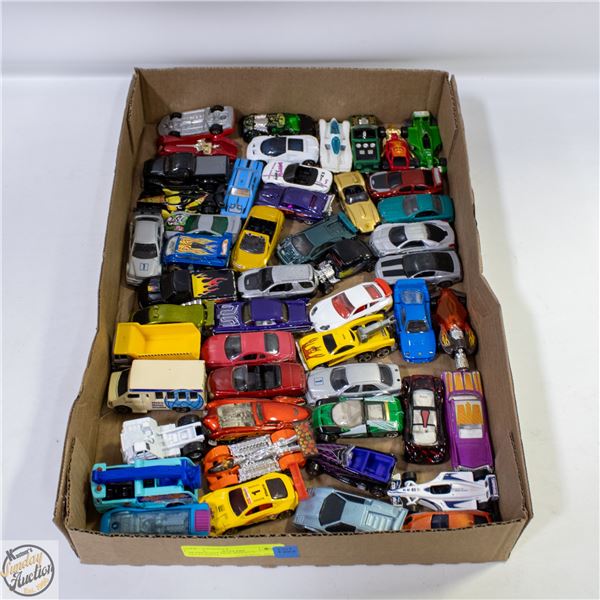 48 DIE CAST HOT WHEELS, MATCHBOX,