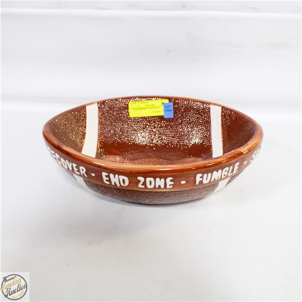 "TOUCHDOWN" CHIP BOWL