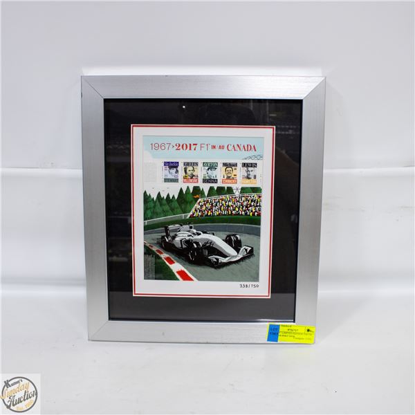 12" X 14" LIMITED EDITION 338/750 CANADA POST 50YR