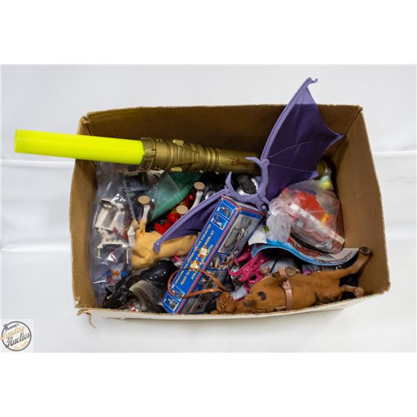 BOX OF TOYS