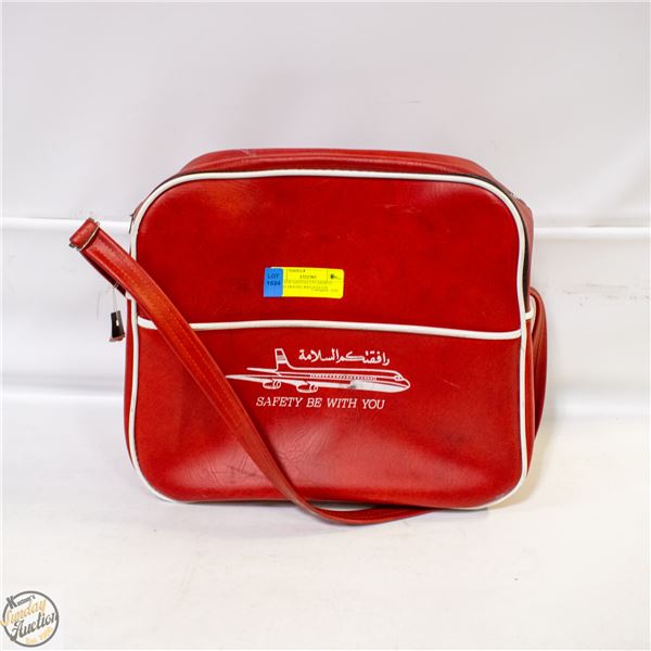 VINTAGE QANTAS STUARDESS CABIN TRAVEL BAG-ESTATE