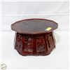 Image 1 : ANTIQUE HAND CARVED LOW TABLE