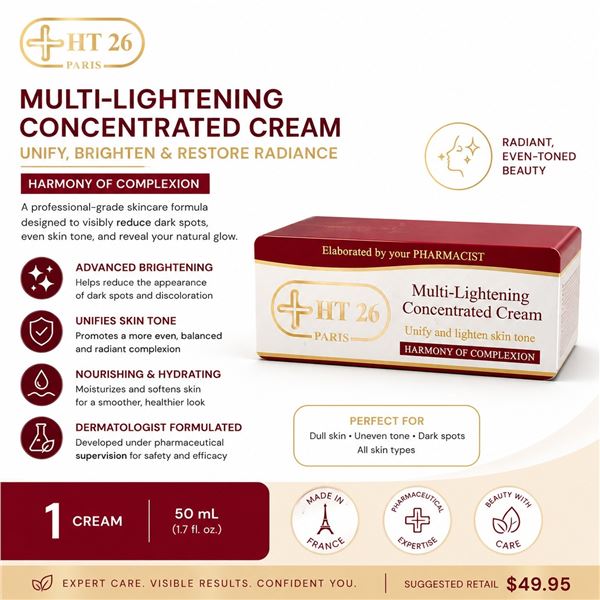 HT26 MULTI-LIGHTENING CONCENTRATED CREAM
