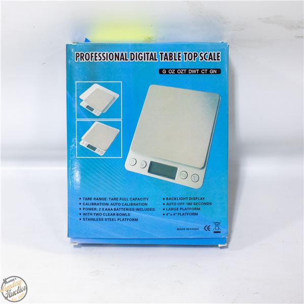 PROFESSIONAL DIGITAL TABLETOP SCALE
