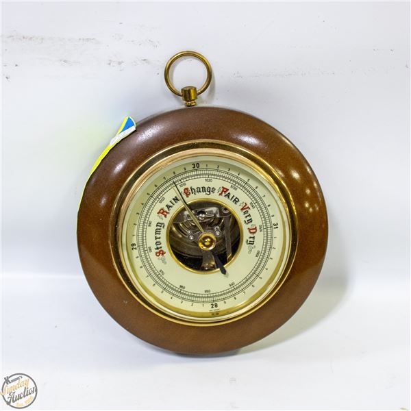 VINTAGE WEST GERMANY BAROMETER