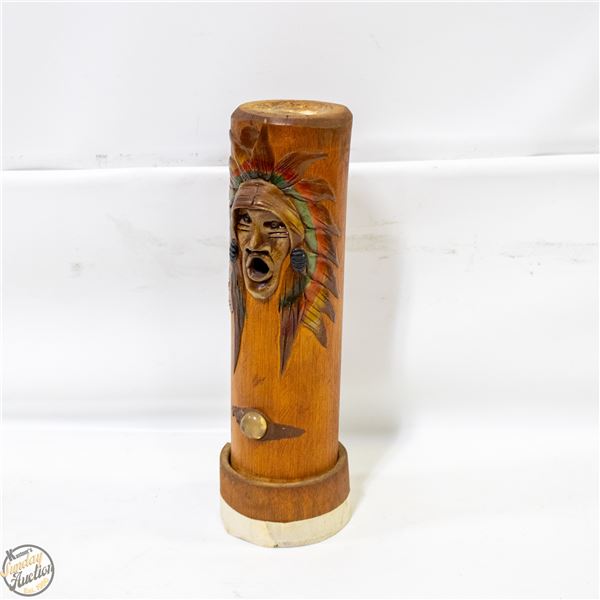 ANTIQUE BAMBOO INCENSE BURNER