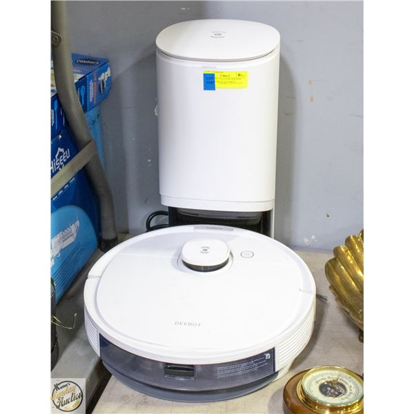 DEEBOT N8+ VACUUM AND MOP ROBOT WITH AUTO EMPTY