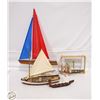 Image 1 : LOT OF VINTAGE DECORTIVE SHIPS