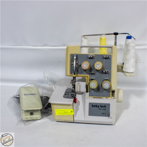 VINTAGE BABY LOCK BL4-438 SERGER MACHINE