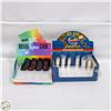 Image 1 : NEW BOX W/DISPLAY CARTON OF 8 ELIM LIGHTERS &