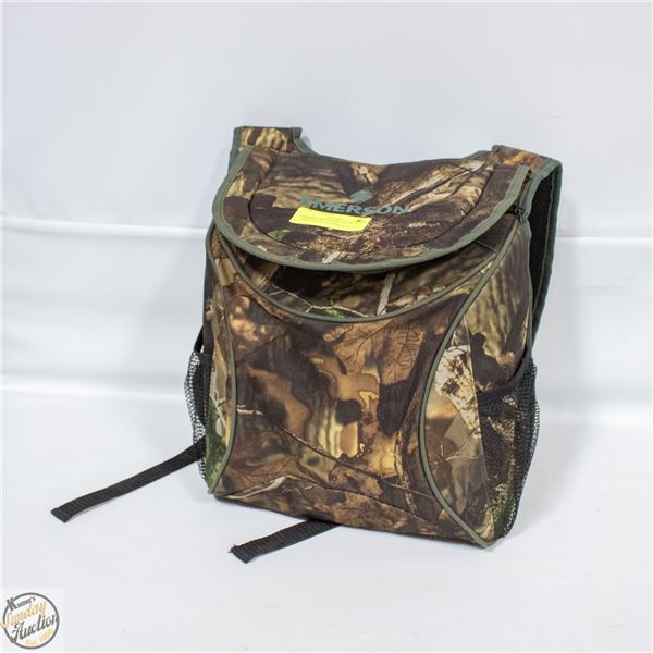 THERMOS INSULATED BACKPACK CAMO GREEN-ESTATE